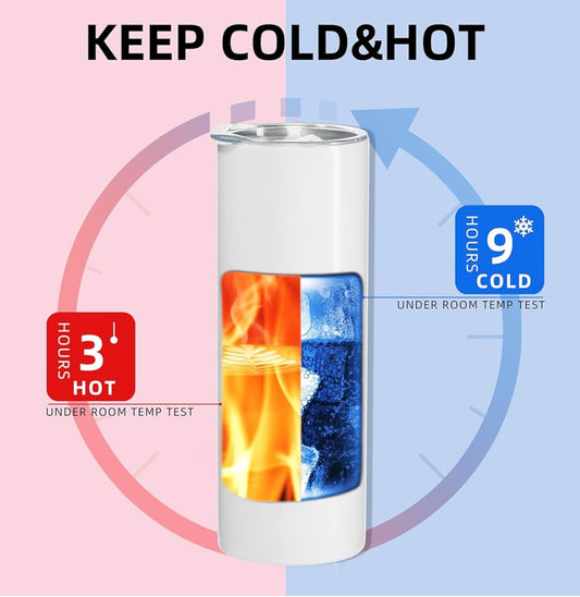 Different DAY Pink Skinny Tumbler 20 Oz (Copy)