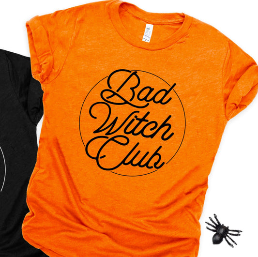 Bad Witch Club ScreenPrint Unisex SoftStyle T-Shirt